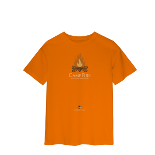 Nome do produto Camiseta Infantil Unissex Acampamento | Algodão Penteado