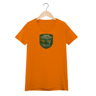 Nome do produto Camiseta Feminina Cânion Itaimbezinho Aventureira | Serra Gaúcha Vintage