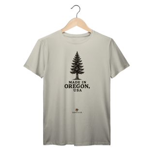 Camiseta Made in Oregon – Douglas Fir, Símbolo do Oregon