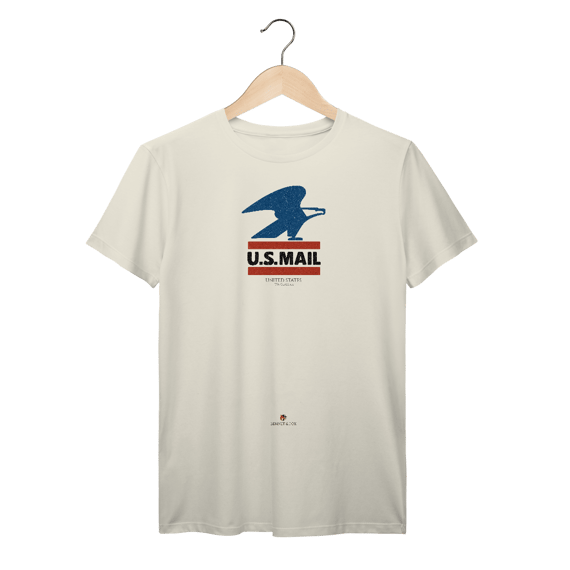 Camiseta USPS - O Clássico dos Correios Americanos dos Anos 70