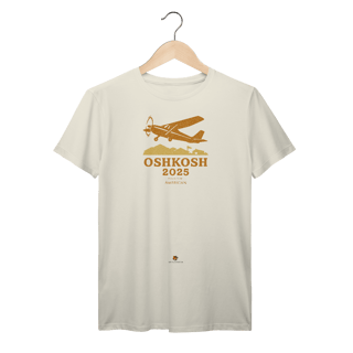 Nome do produto Camiseta Oshkosh 2025 Bennet & Fox - O Espírito das Grandes Aventuras da Aviação