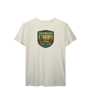 Nome do produto Camiseta Masculina Golf Club Gramado | Estilo Vintage Premium