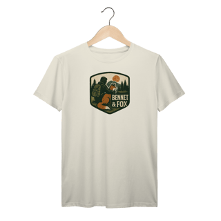Nome do produto Camiseta Oficial Bennet & Fox Unissex | Outdoor Premium Vintage