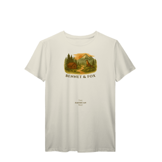 Nome do produto Camiseta Masculina The American Way Prime | Natureza e Liberdade Vintage