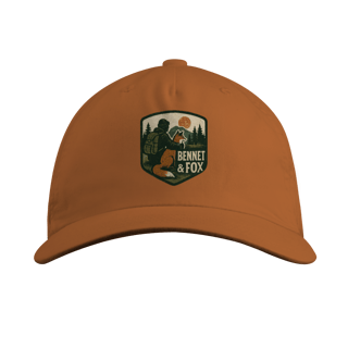 Nome do produto Boné Bennet & Fox Premium - Aventura, Montanha e Natureza (Estilo Vintage Rústico)