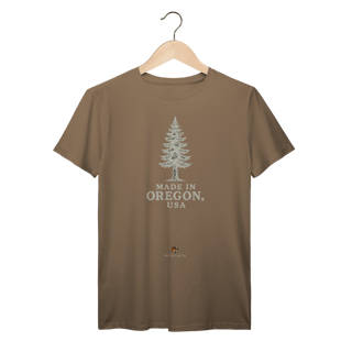 Nome do produto Camiseta Made in Oregon – Douglas Fir, Símbolo do Oregon