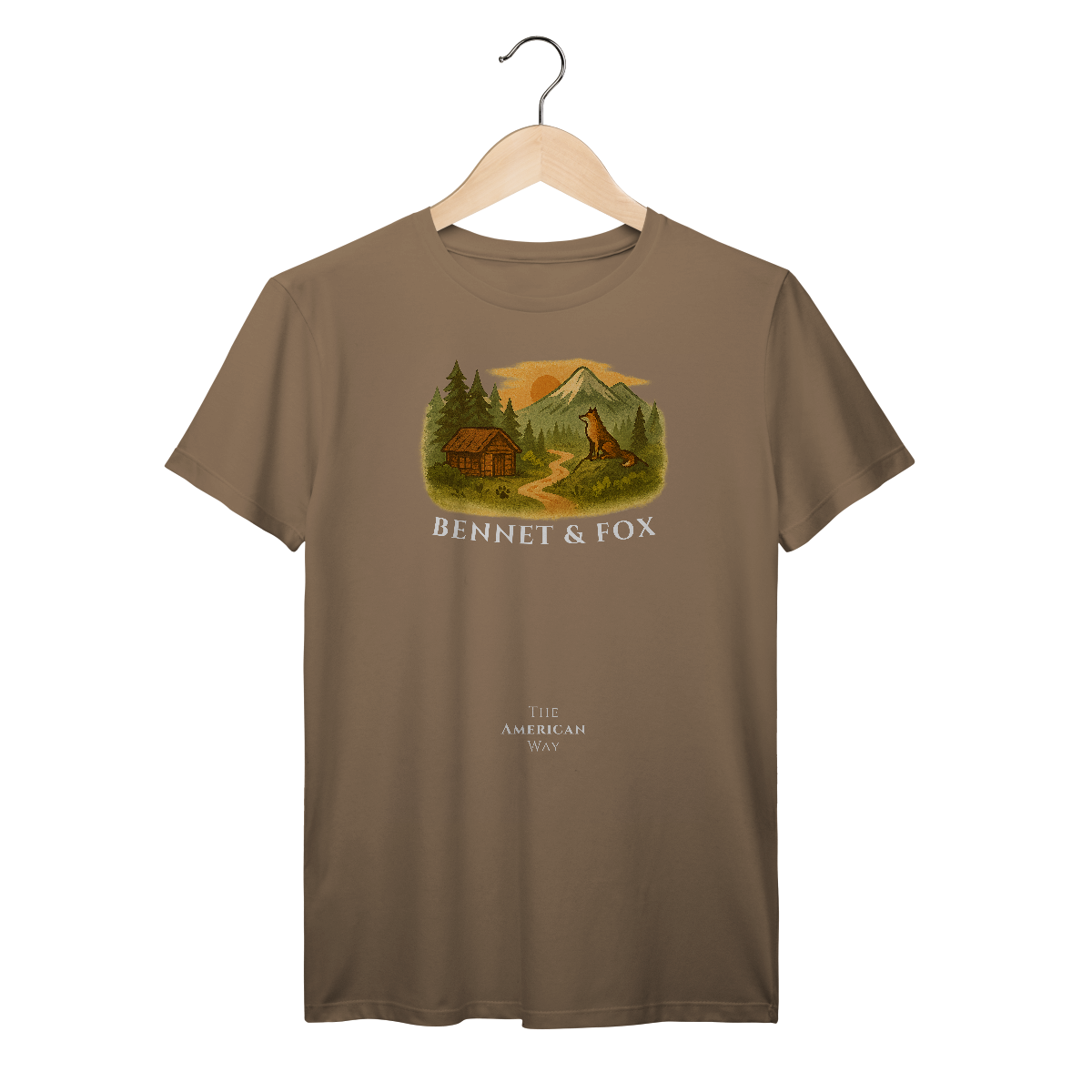 Nome do produto: Camiseta The American Way - Bennet e Fox