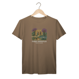 Nome do produto Camiseta Parque Farroupilha Porto Alegre - Memórias, Verde e Tradição Gaúcha