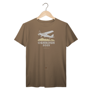 Nome do produto Camiseta Oshkosh 2025 Bennet & Fox - O Espírito das Grandes Aventuras da Aviação