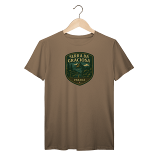 Nome do produto Camiseta Masculina Serra da Graciosa Prime | Estrada Cênica Vintage