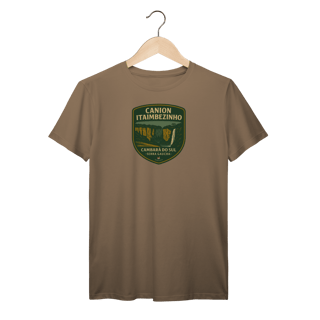 Nome do produto Camiseta Masculina Cânion Itaimbezinho | Serra Gaúcha Premium