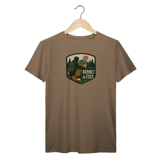 Nome do produto Camiseta Oficial Bennet & Fox Unissex | Outdoor Premium Vintage