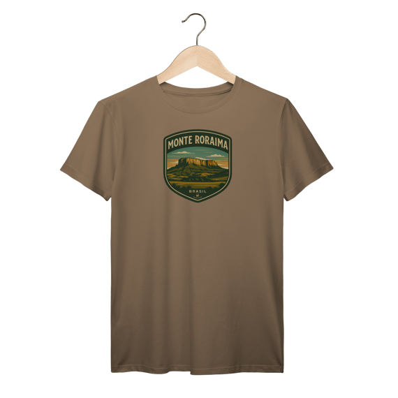 Camiseta Masculina Monte Roraima Prime | Trekking Brasil Vintage