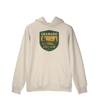 Nome do produto Moletom Canguru Golf Club Gramado | Flanelado Premium Unissex