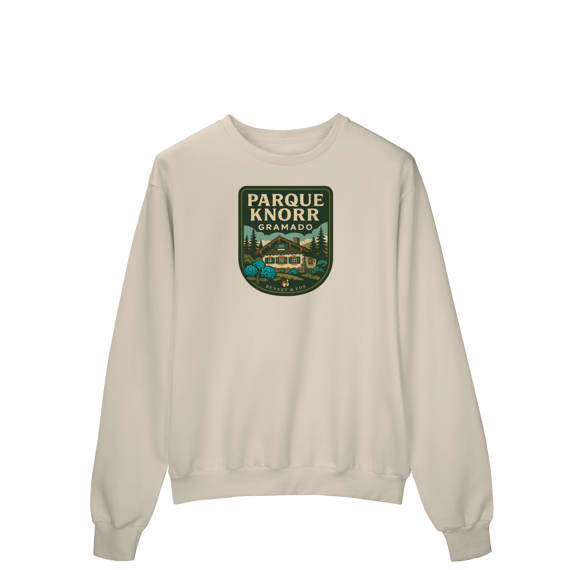 Moletom Unissex Parque Knorr Gramado | Flanelado Premium Vintage