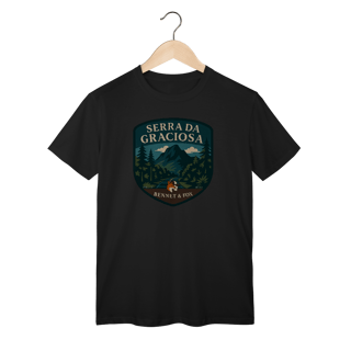 Nome do produto Camiseta Serra da Graciosa | Bennet e Fox – Natureza, Montanha e Paraná