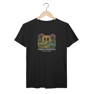 Nome do produto Camiseta Parque Farroupilha Porto Alegre - Memórias, Verde e Tradição Gaúcha