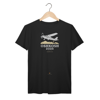Nome do produto Camiseta Oshkosh 2025 Bennet & Fox - O Espírito das Grandes Aventuras da Aviação