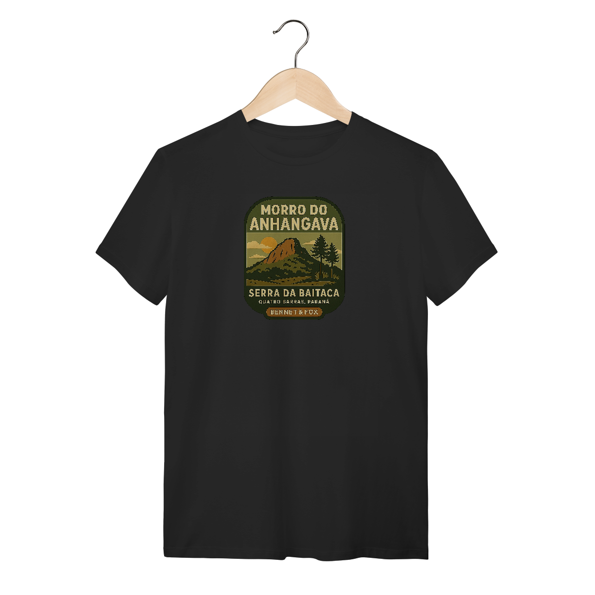 Nome do produto: Camiseta Anhangava Quatro Barras - Aventura, Tradição e Identidade Paranaense