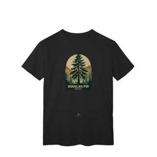 Nome do produto Camiseta Unissex Douglas Fir Oregon | Clássica Vintage