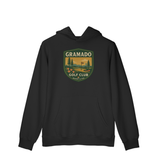 Nome do produto Moletom Canguru Golf Club Gramado | Flanelado Premium Unissex