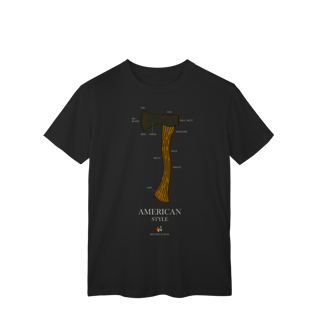 Nome do produto Camiseta Unissex Machado Americano | Estilo Buschcraft Vintage