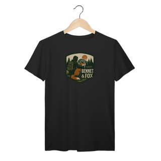 Nome do produto Camiseta Oficial Bennet & Fox Unissex | Outdoor Premium Vintage