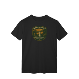 Nome do produto Camiseta Unissex Cascata do Caracol | Canela Serra Gaúcha