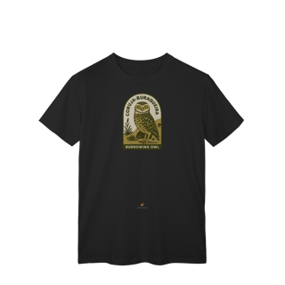 Nome do produto Camiseta Unissex Coruja-Buraqueira | Fauna Brasileira