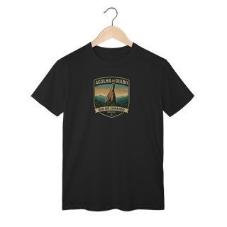 Nome do produto Camiseta Unissex Agulha do Diabo | Escalada Clássica Vintage