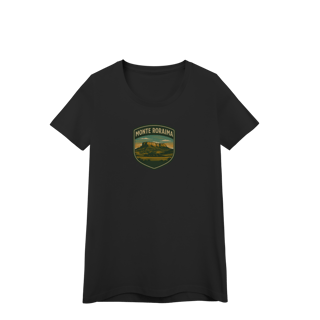 Nome do produto Camiseta Feminina Monte Roraima Aventureira | Trekking Brasil Vintage