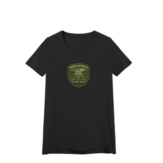 Nome do produto Camiseta Feminina Jardim Botânico Curitiba | Linha Aventureira Vintage