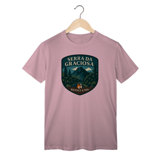 Nome do produto Camiseta Serra da Graciosa | Bennet e Fox – Natureza, Montanha e Paraná