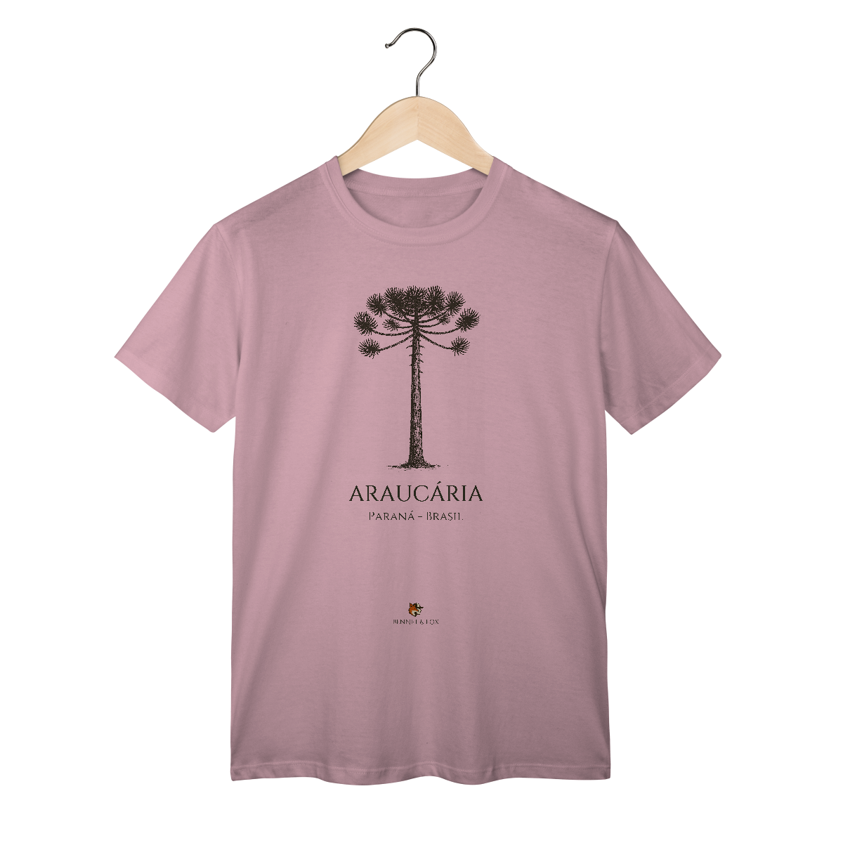 Nome do produto: Camiseta Araucária – Patrimônio Natural do Paraná