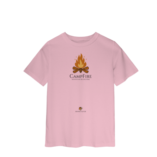 Nome do produto Camiseta Infantil Unissex Acampamento | Algodão Penteado