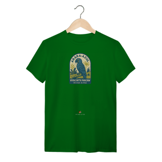Nome do produto Camiseta Arara Azul - Coleção Animais do Brasil Bennet e Fox