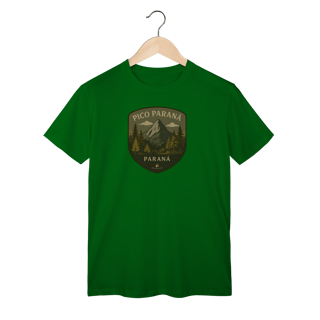 Nome do produto Camiseta Unissex Pico Paraná Clássica | Montanhismo Vintage