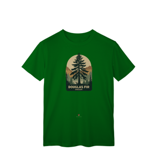 Nome do produto Camiseta Unissex Douglas Fir Oregon | Clássica Vintage