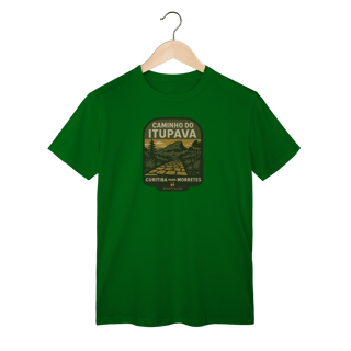 Nome do produto Camiseta Unissex Caminho do Itupava | Trilha Histórica Paraná