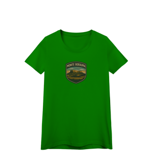 Nome do produto Camiseta Feminina Monte Roraima Aventureira | Trekking Brasil Vintage