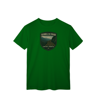 Nome do produto Camiseta Unissex Serra do Mar | Trem Curitiba-Morretes Vintage