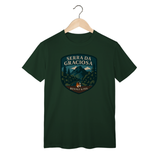 Nome do produto Camiseta Serra da Graciosa | Bennet e Fox – Natureza, Montanha e Paraná