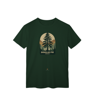 Nome do produto Camiseta Unissex Douglas Fir Oregon | Clássica Vintage