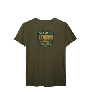 Nome do produto Camiseta Masculina Golf Club Gramado | Estilo Vintage Premium
