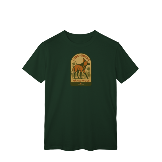 Camiseta Unissex Lobo Guará | Fauna Brasileira