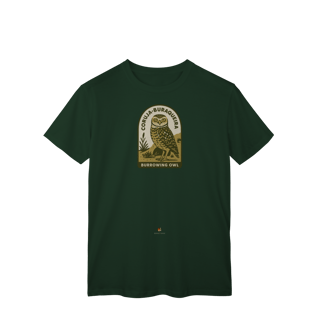 Nome do produto Camiseta Unissex Coruja-Buraqueira | Fauna Brasileira