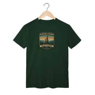 Nome do produto Camiseta Unissex Agulha do Diabo | Escalada Clássica Vintage