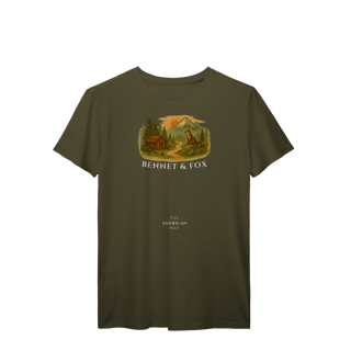 Nome do produto Camiseta Masculina The American Way Prime | Natureza e Liberdade Vintage