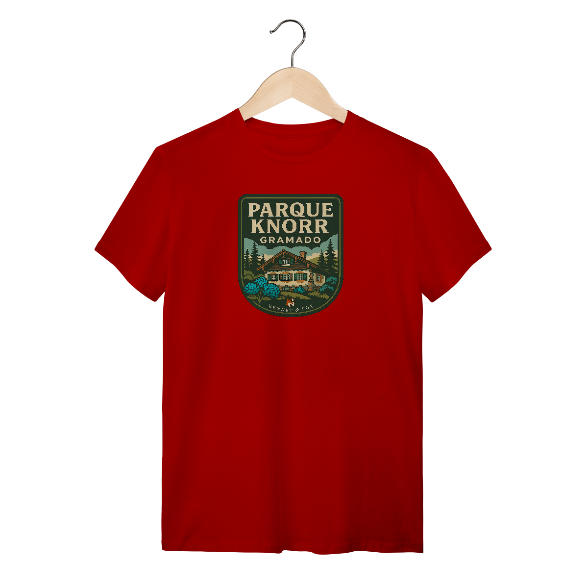 Nome do produto: Camiseta Parque Knorr Gramado – História, Natureza e Charme da Serra Gaúcha