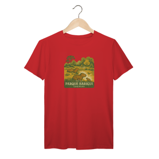 Nome do produto Camiseta Parque Barigui Curitiba - Nostalgia dos Velhos Tempos do Barigui